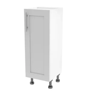 White Shaker 12×12” Base Kitchen Cabinet