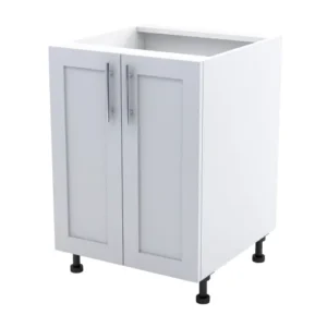 White Shaker 24” Base Kitchen Cabinet