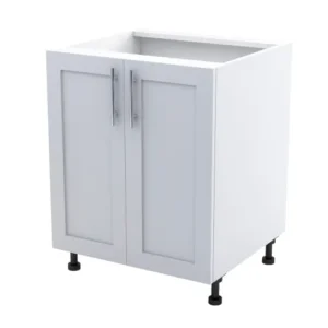 White Shaker 27” Base Kitchen Cabinet