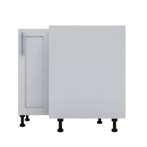 White Shaker 36” Base Corner Kitchen Cabinet