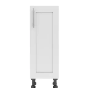 White Shaker 12×12” Base Kitchen Cabinet