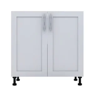 White Shaker 33” Base Kitchen Cabinet
