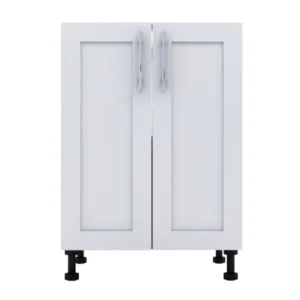White Shaker 24” Base Kitchen Cabinet