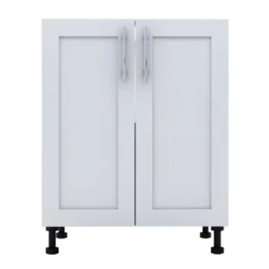 White Shaker 27” Base Kitchen Cabinet
