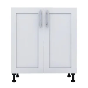 White Shaker 30” Base Kitchen Cabinet