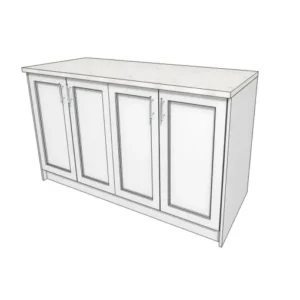 60 inch Kitchen Island with 30 inch Doors