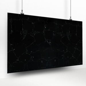 Quartz Black Crystal 2cm Jumbo Slab (126×63)