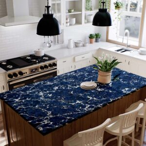 60×34 Glacier Peaks Quartz Island Countertop (Ready to Install)