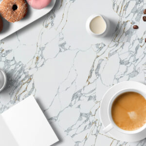 60x26 Quartz Gold Mines Polished Countertop (Ready to Install)