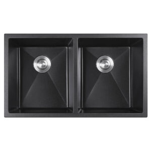 32x18 Double Bowl Granite Composite Sink
