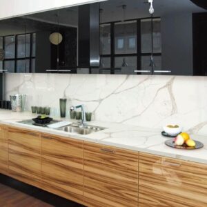 60x26 Quartz Sahara Veins Polished Countertop (Ready to Install)