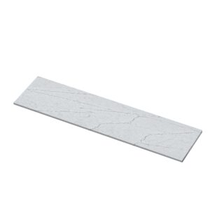 125x26 Silver Frost Quartz Countertop (Ready to Install)