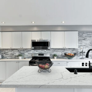 125x26 Silver Frost Quartz Countertop (Ready to Install)