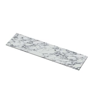 125x26 Snow Terrain Quartz Countertop (Ready to Install)
