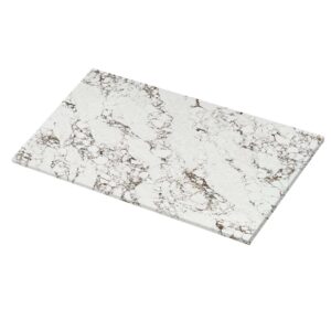 60×34 Woodland Snow Quartz Island Countertop (Ready to Install)