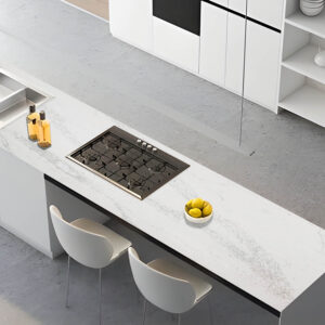 125x26 Mont Blanc Quartz Countertop (Ready to Install)