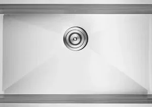WS3218 - Brush Nickel Single Bowl Workstation Sink