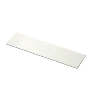 125x26 Light Streaks Quartz Countertop (Ready to Install)