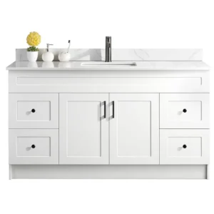 Artisan 60″ Single Sink Free Standing Bathroom MDF Vanity