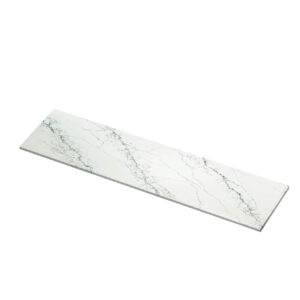 125x26 White Alps Quartz Countertop (Ready to Install)