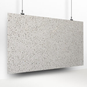Quartz Pebble Grey  2cm Jumbo Slab (126×63)